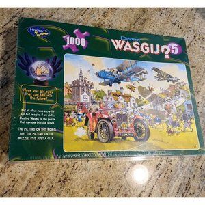 NEW Jumbo Jigsaw Puzzle 1000 Pieces WASGIJ Destiny 5 "Time Travel" Read!